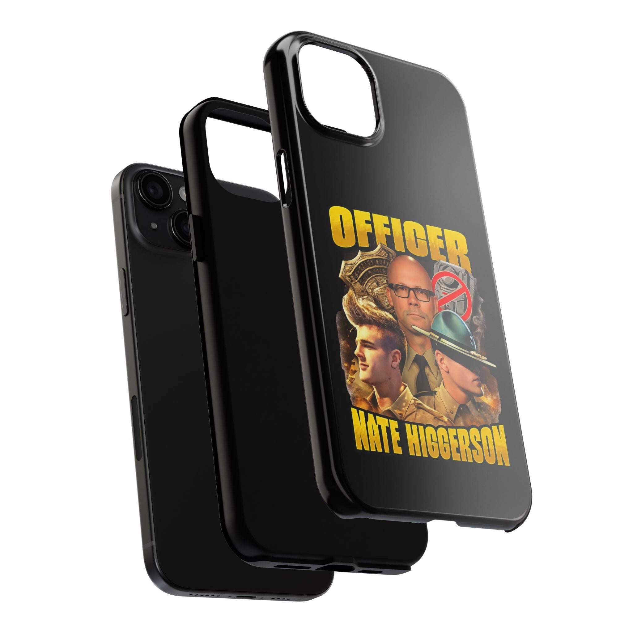 Officer Nate Higgerson Tough Phone Case — Personalized Memorial/Tribute Police Phone Cover
