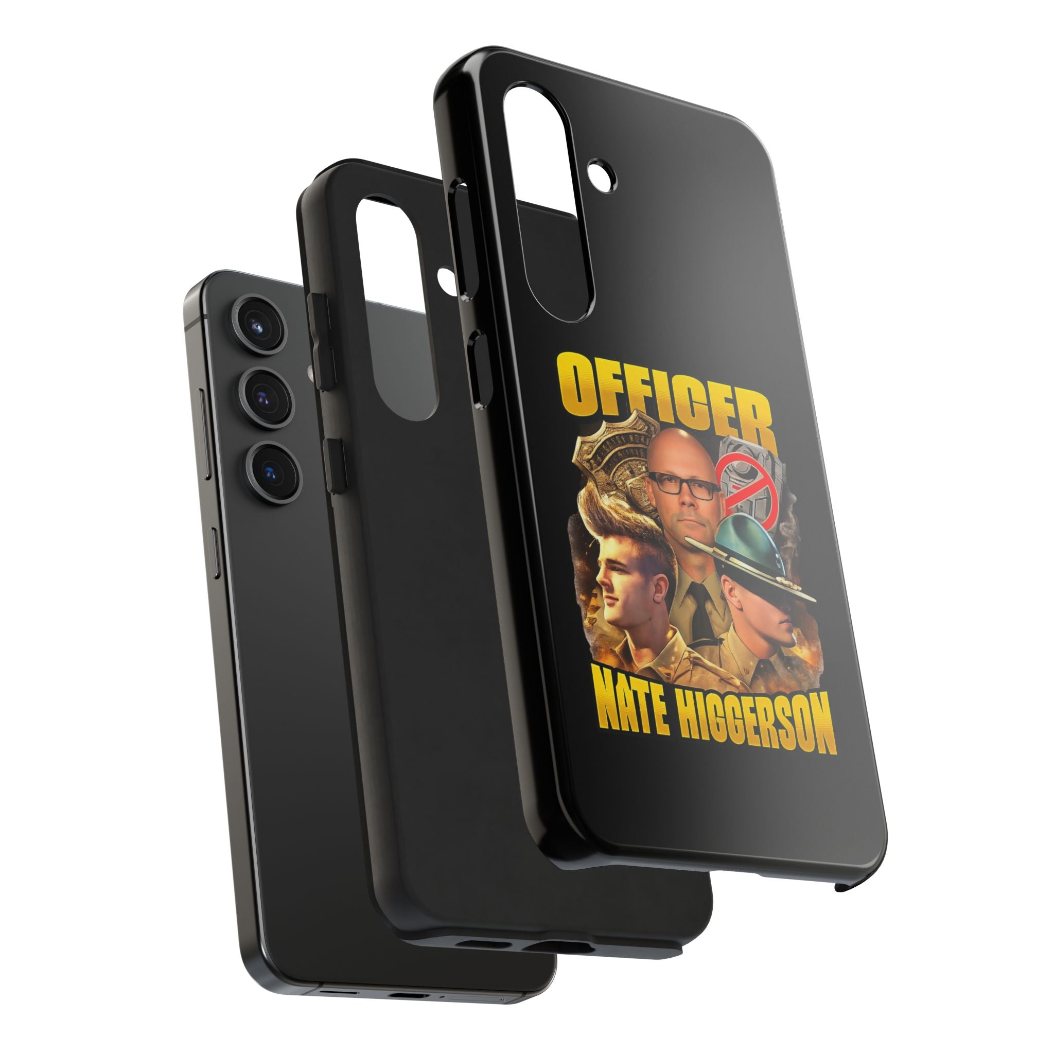Officer Nate Higgerson Tough Phone Case — Personalized Memorial/Tribute Police Phone Cover