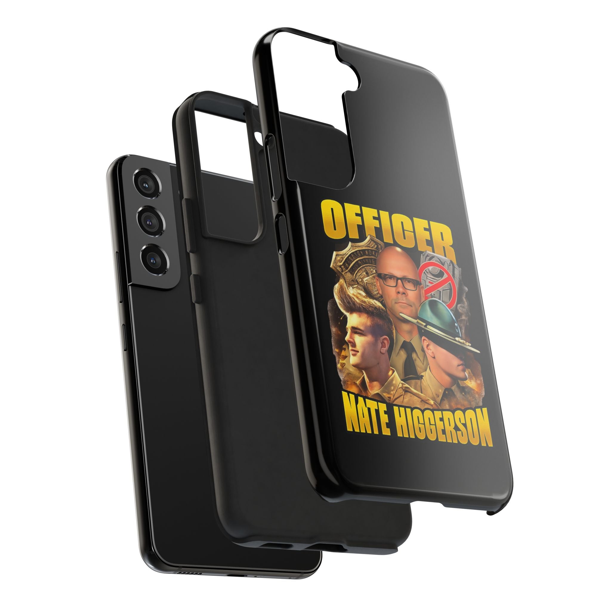 Officer Nate Higgerson Tough Phone Case — Personalized Memorial/Tribute Police Phone Cover