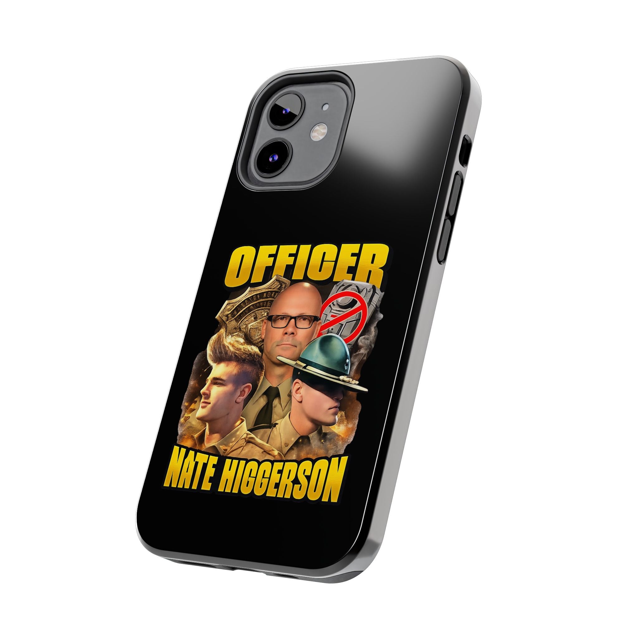 Officer Nate Higgerson Tough Phone Case — Personalized Memorial/Tribute Police Phone Cover