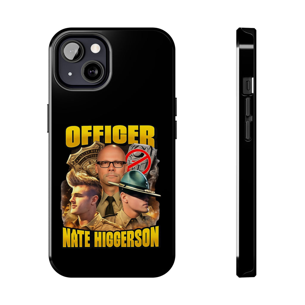 Officer Nate Higgerson Tough Phone Case — Personalized Memorial/Tribute Police Phone Cover