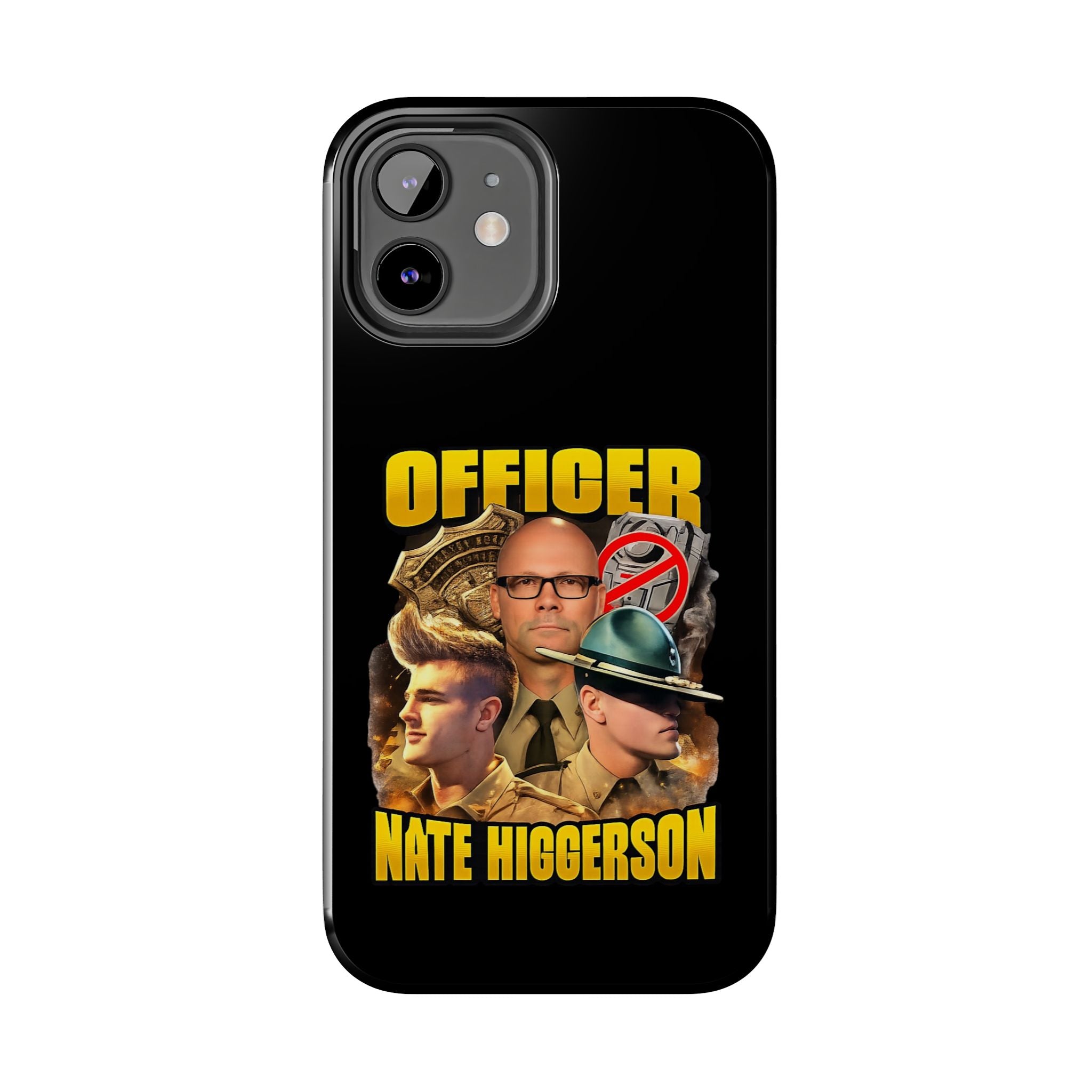 Officer Nate Higgerson Tough Phone Case — Personalized Memorial/Tribute Police Phone Cover