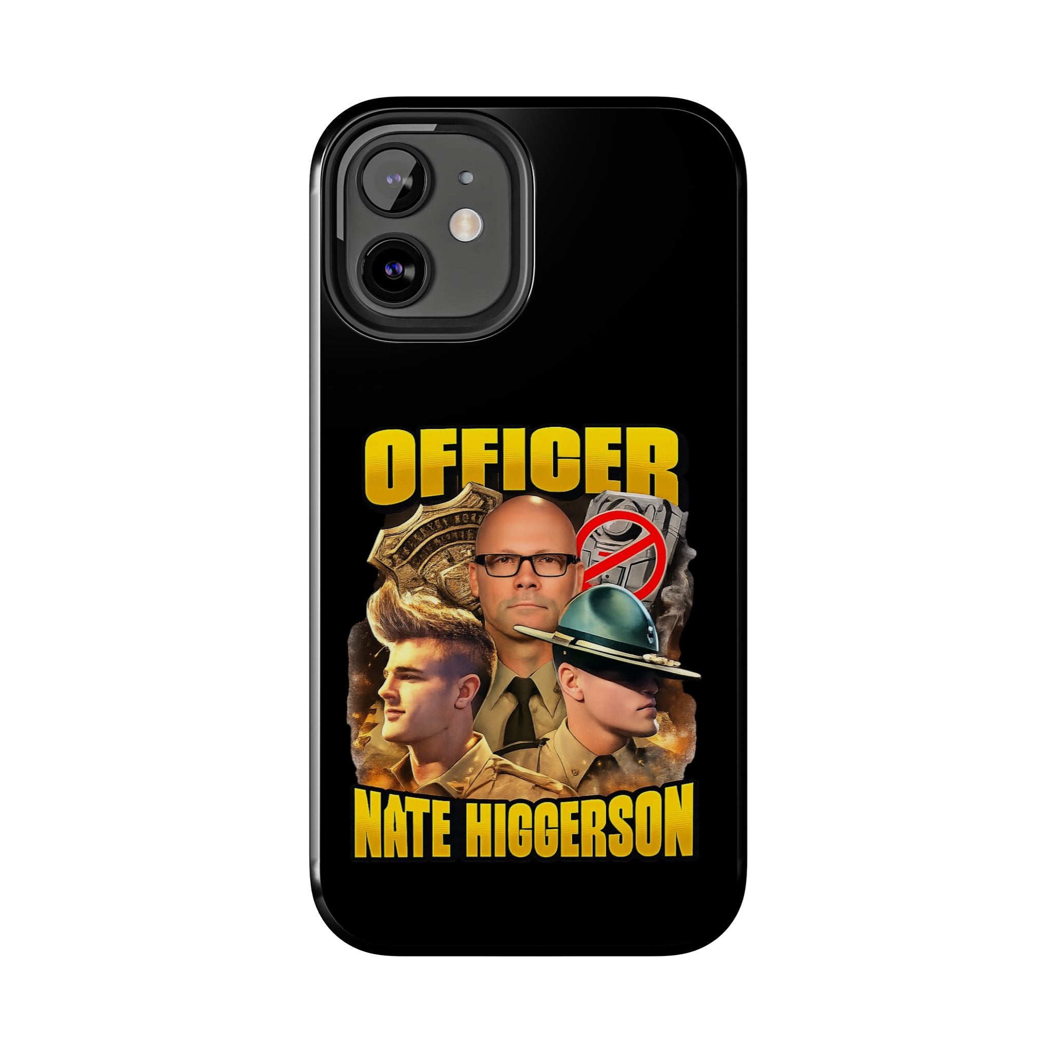 Officer Nate Higgerson Tough Phone Case — Personalized Memorial/Tribute Police Phone Cover