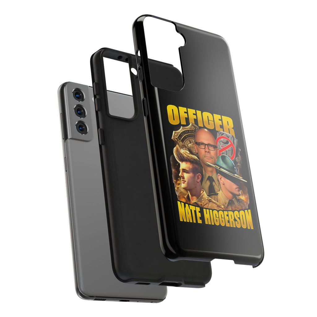 Officer Nate Higgerson Tough Phone Case — Personalized Memorial/Tribute Police Phone Cover