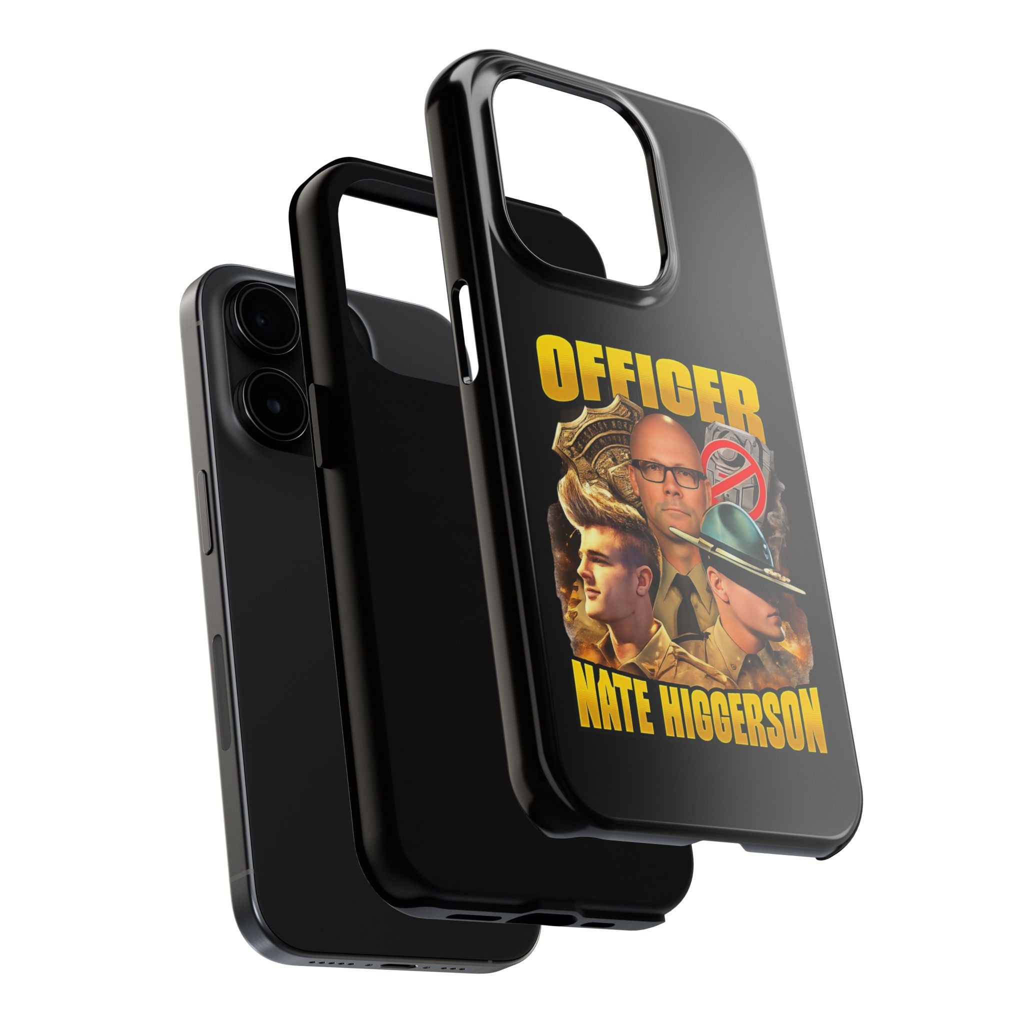 Officer Nate Higgerson Tough Phone Case — Personalized Memorial/Tribute Police Phone Cover