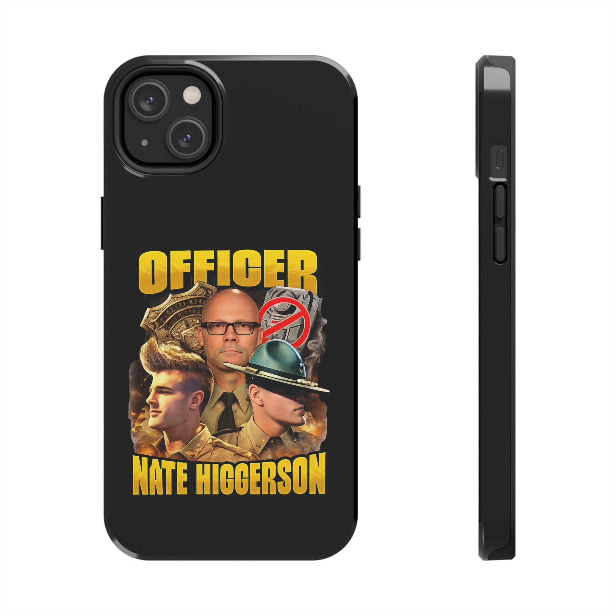 Officer Nate Higgerson Tough Phone Case — Personalized Memorial/Tribute Police Phone Cover