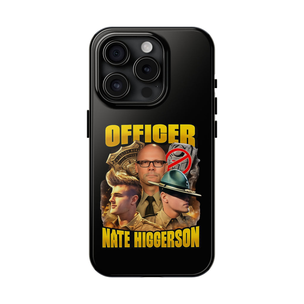 Officer Nate Higgerson Tough Phone Case — Personalized Memorial/Tribute Police Phone Cover