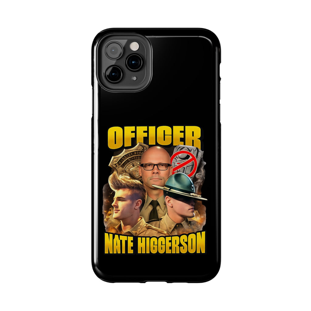 Officer Nate Higgerson Tough Phone Case — Personalized Memorial/Tribute Police Phone Cover