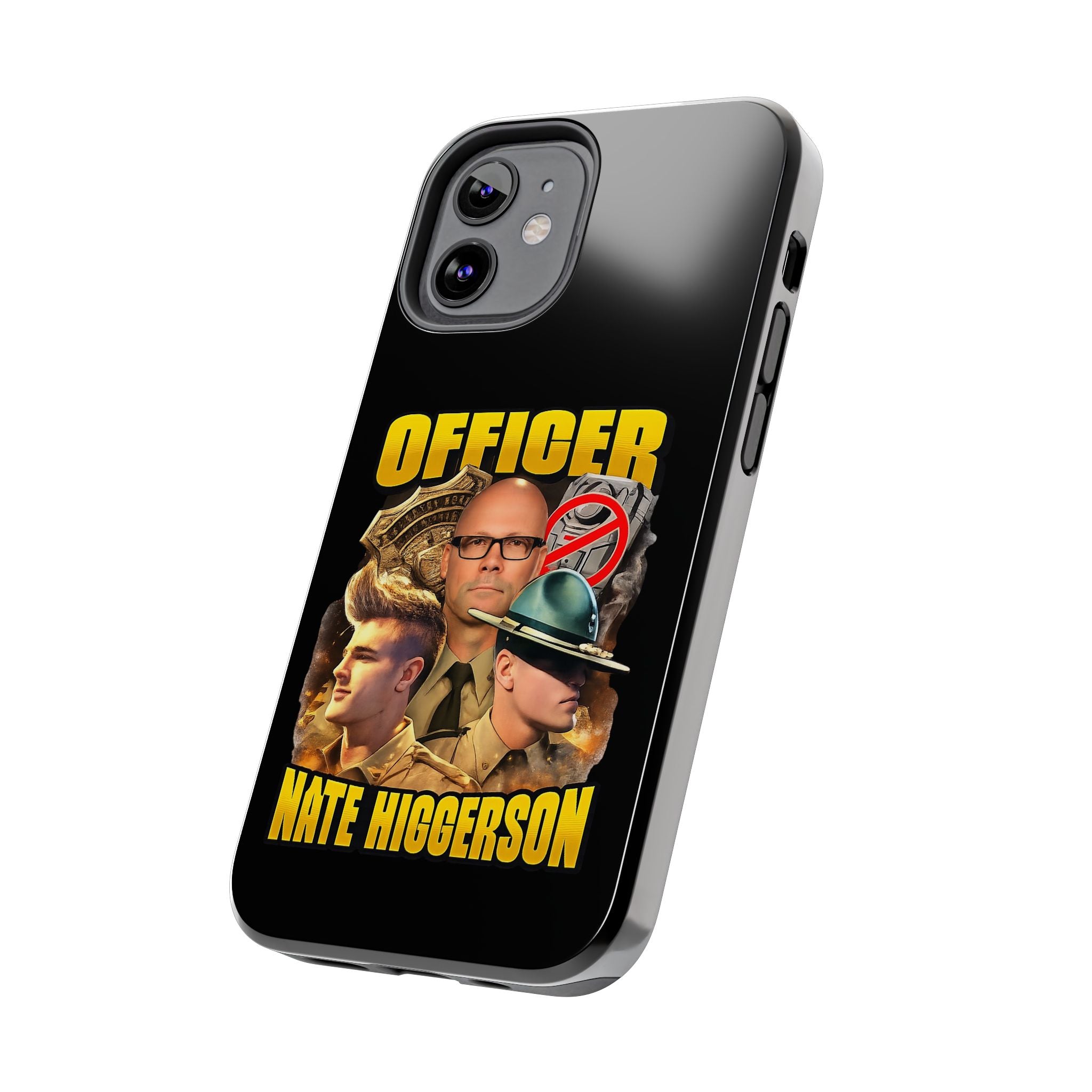 Officer Nate Higgerson Tough Phone Case — Personalized Memorial/Tribute Police Phone Cover