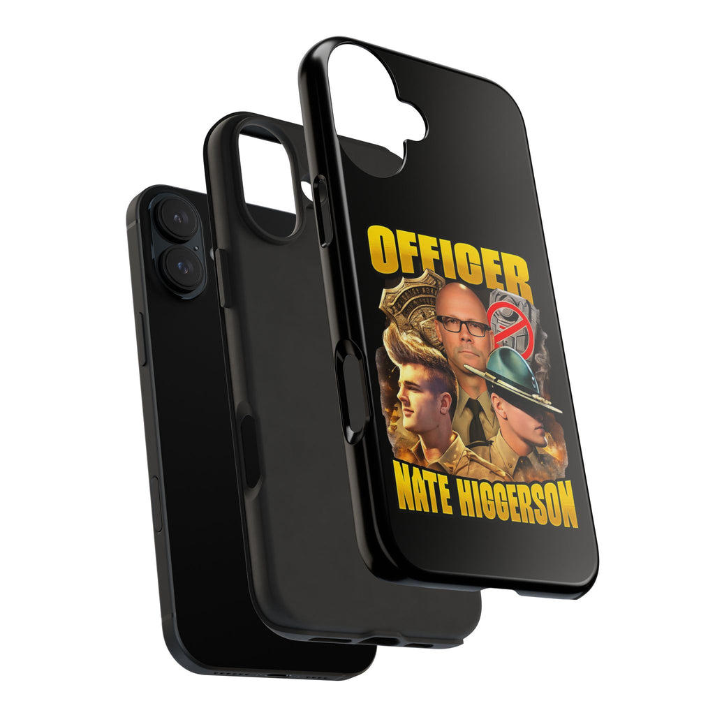Officer Nate Higgerson Tough Phone Case — Personalized Memorial/Tribute Police Phone Cover
