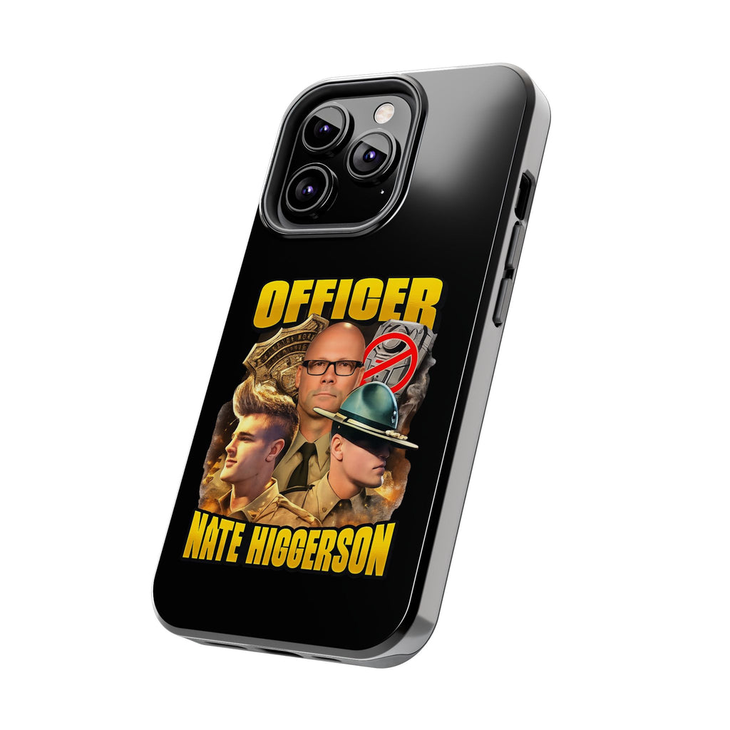 Officer Nate Higgerson Tough Phone Case — Personalized Memorial/Tribute Police Phone Cover