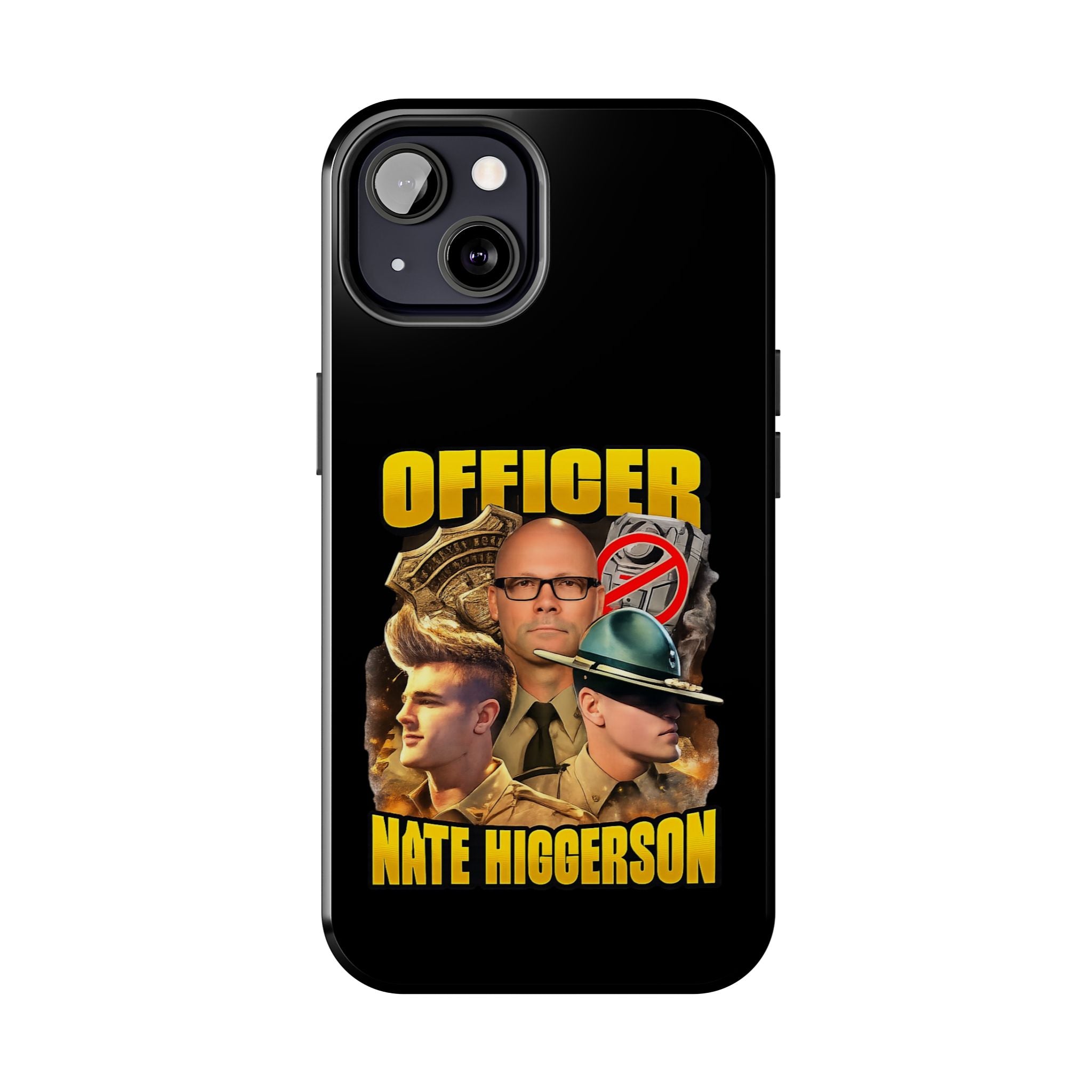 Officer Nate Higgerson Tough Phone Case — Personalized Memorial/Tribute Police Phone Cover