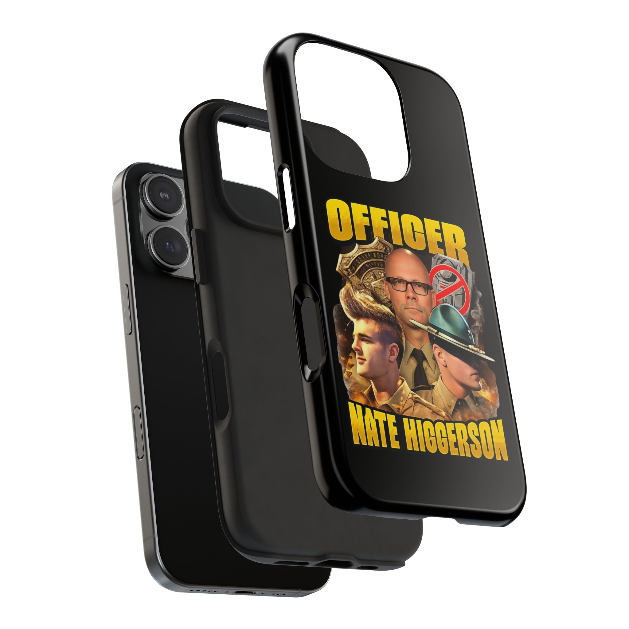Officer Nate Higgerson Tough Phone Case — Personalized Memorial/Tribute Police Phone Cover