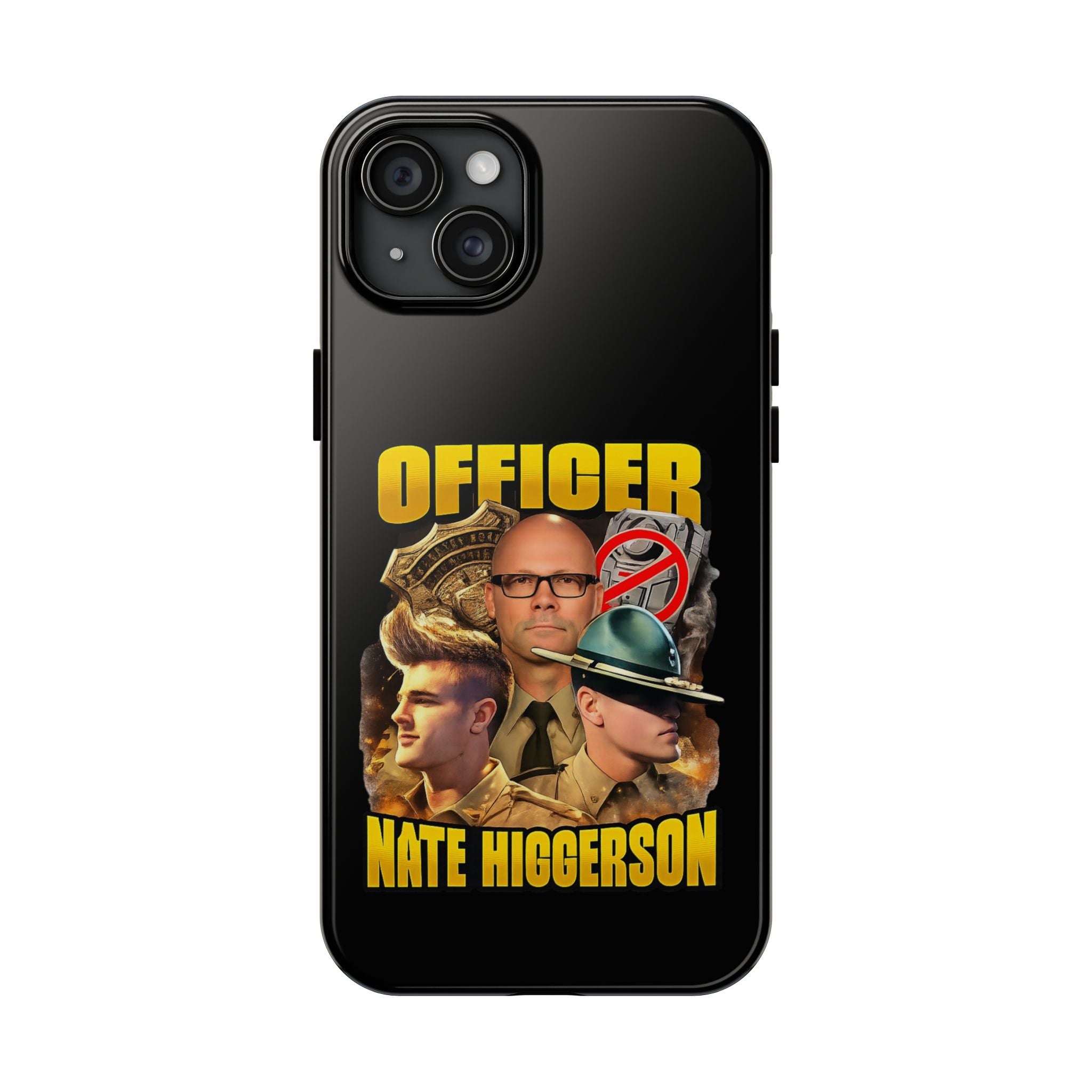 Officer Nate Higgerson Tough Phone Case — Personalized Memorial/Tribute Police Phone Cover