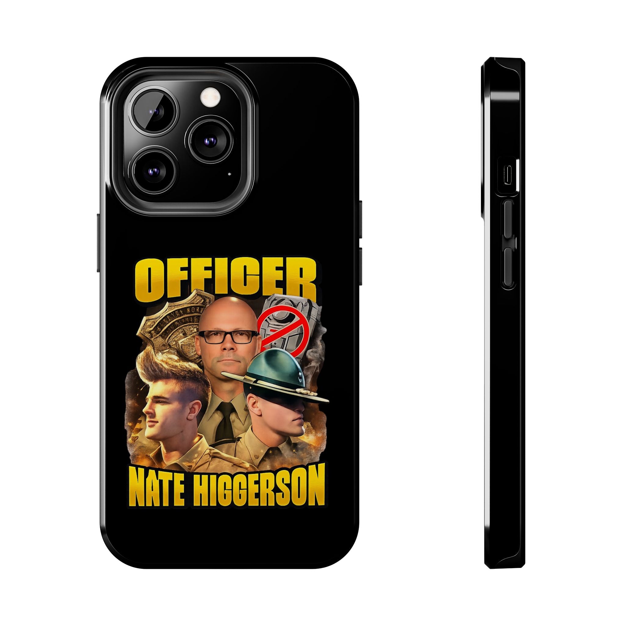 Officer Nate Higgerson Tough Phone Case — Personalized Memorial/Tribute Police Phone Cover
