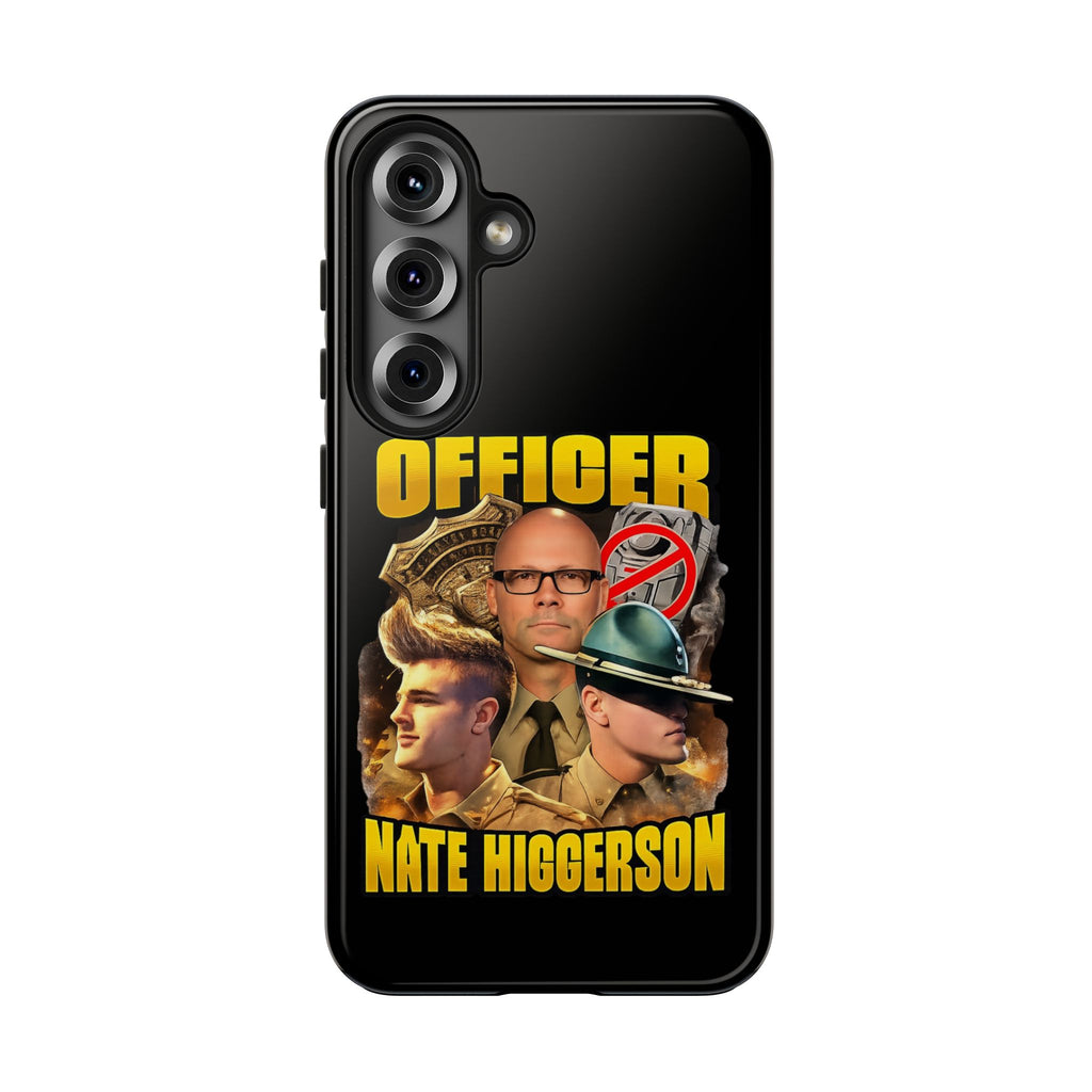 Officer Nate Higgerson Tough Phone Case — Personalized Memorial/Tribute Police Phone Cover