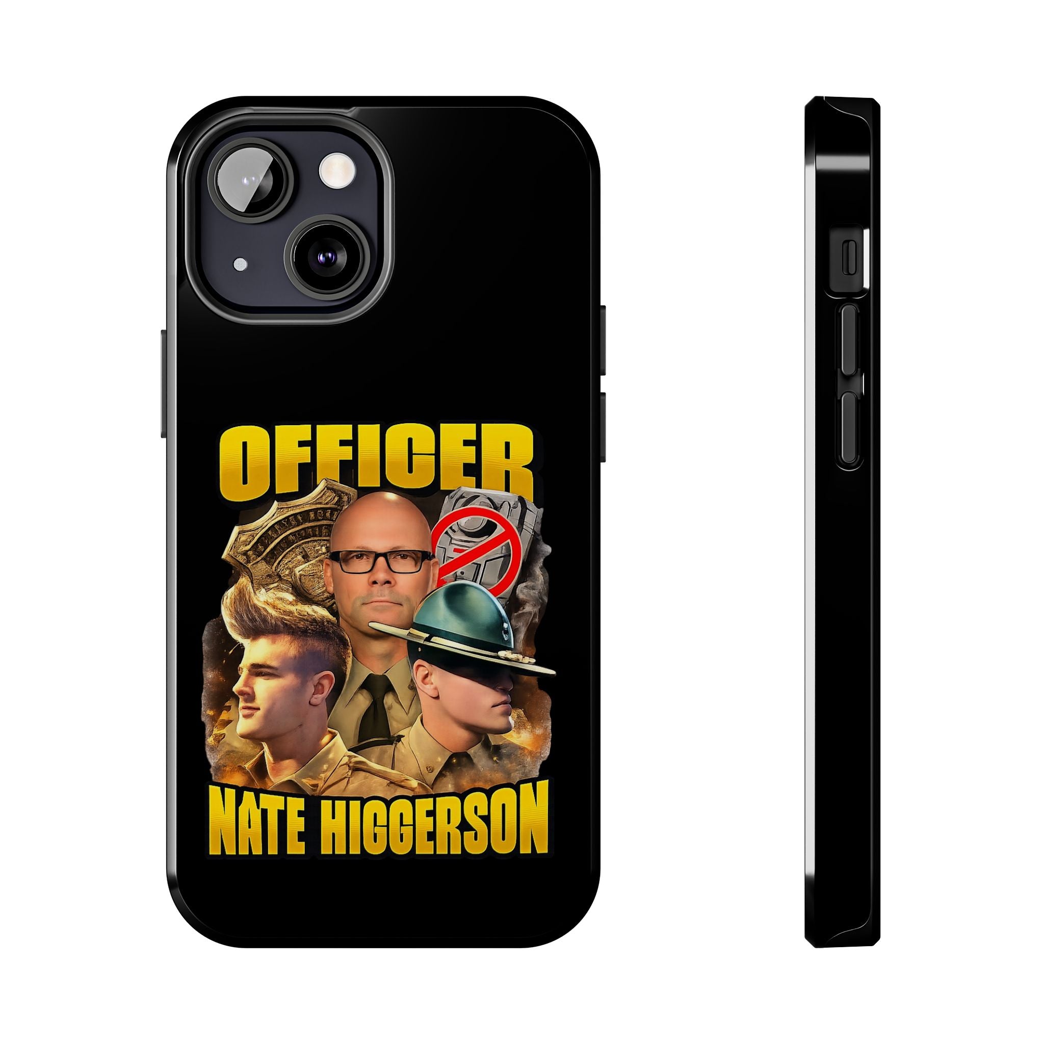 Officer Nate Higgerson Tough Phone Case — Personalized Memorial/Tribute Police Phone Cover