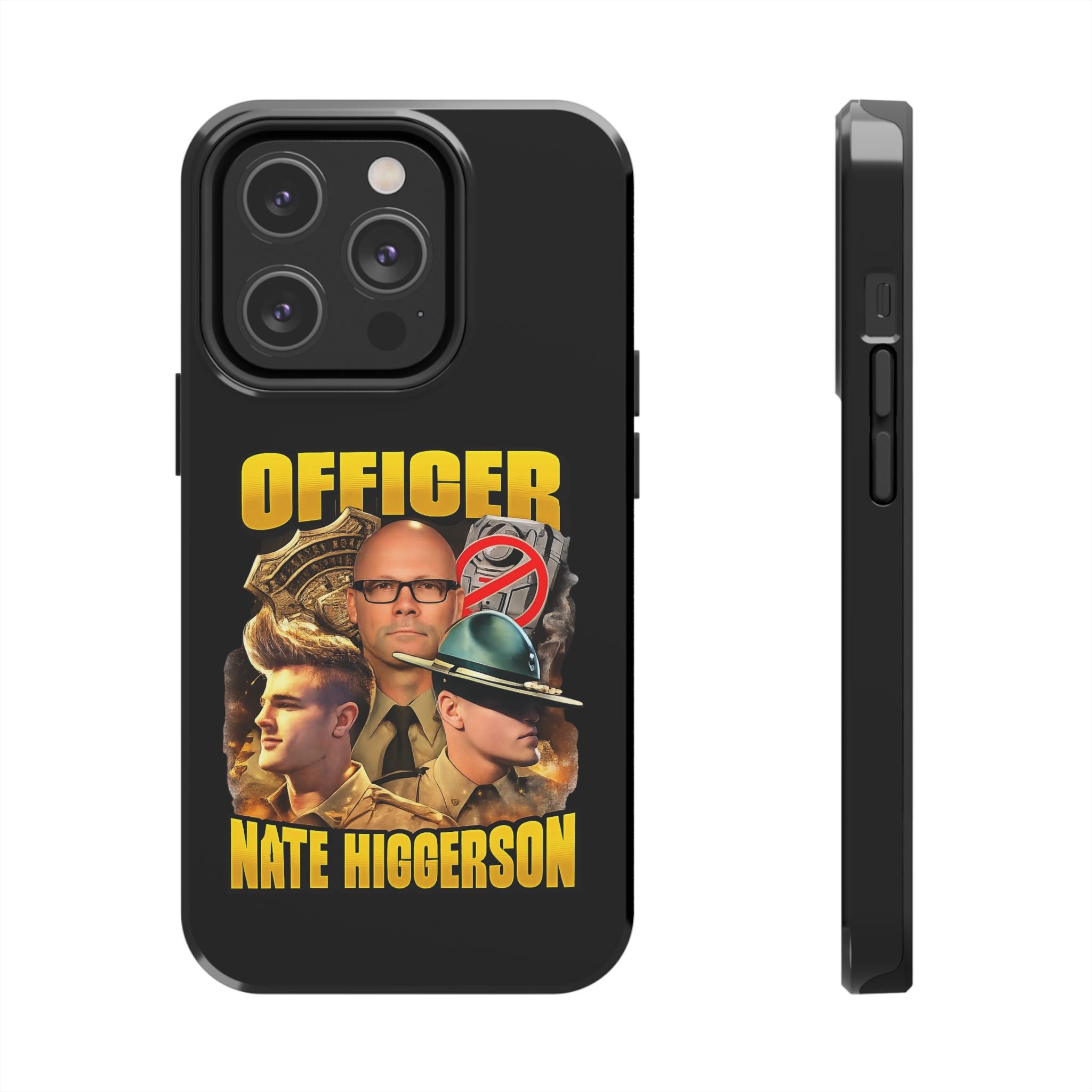 Officer Nate Higgerson Tough Phone Case — Personalized Memorial/Tribute Police Phone Cover