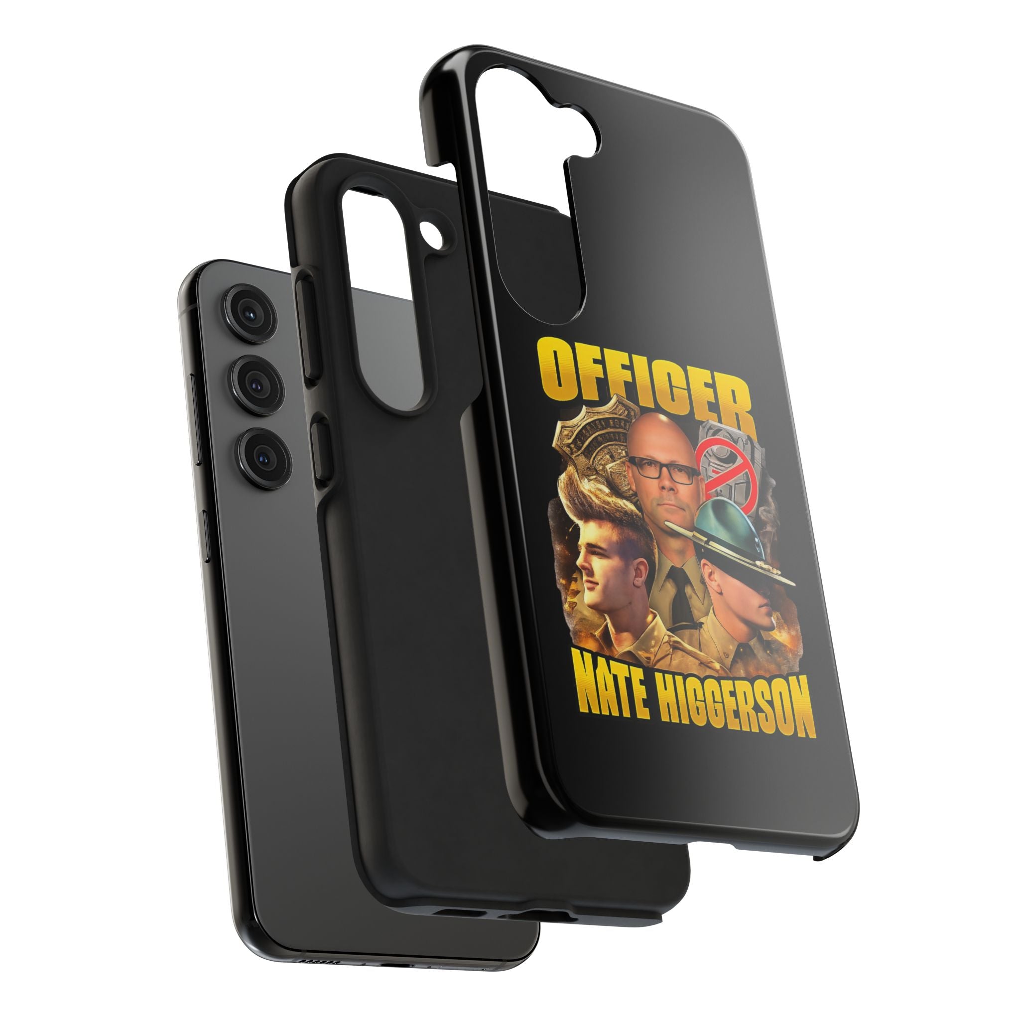 Officer Nate Higgerson Tough Phone Case — Personalized Memorial/Tribute Police Phone Cover